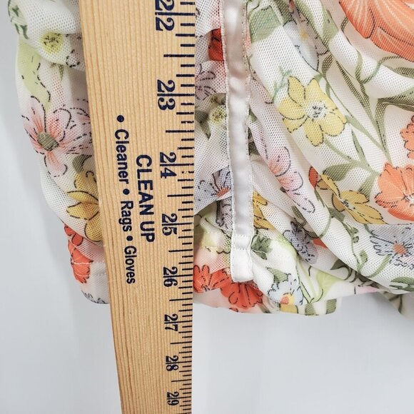 Bump Biddy Maternity Kiara Floral Mini Dress Women Size Large NWT - Picture 9 of 16